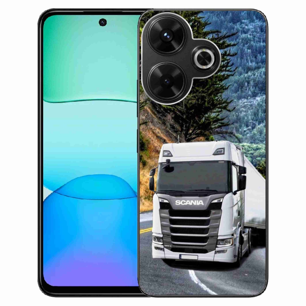 Gelový kryt mmCase na Xiaomi Redmi 13 4G/Poco M6 4G - kamion 1