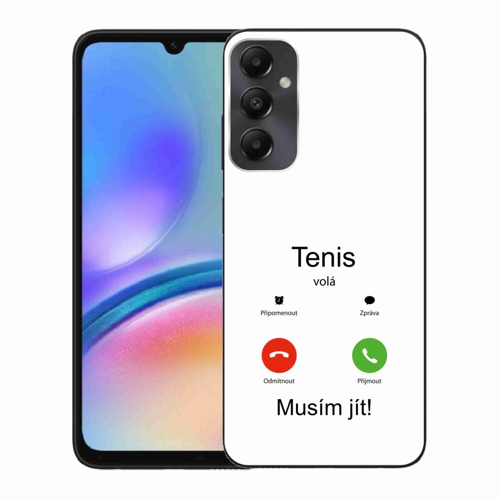 Gelový kryt mmCase na Samsung Galaxy A05s - tenis volá bílé pozadí
