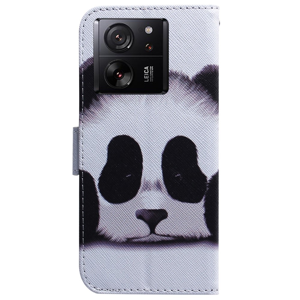 Printy knížkové pouzdro na Xiaomi 13T/13T Pro - panda
