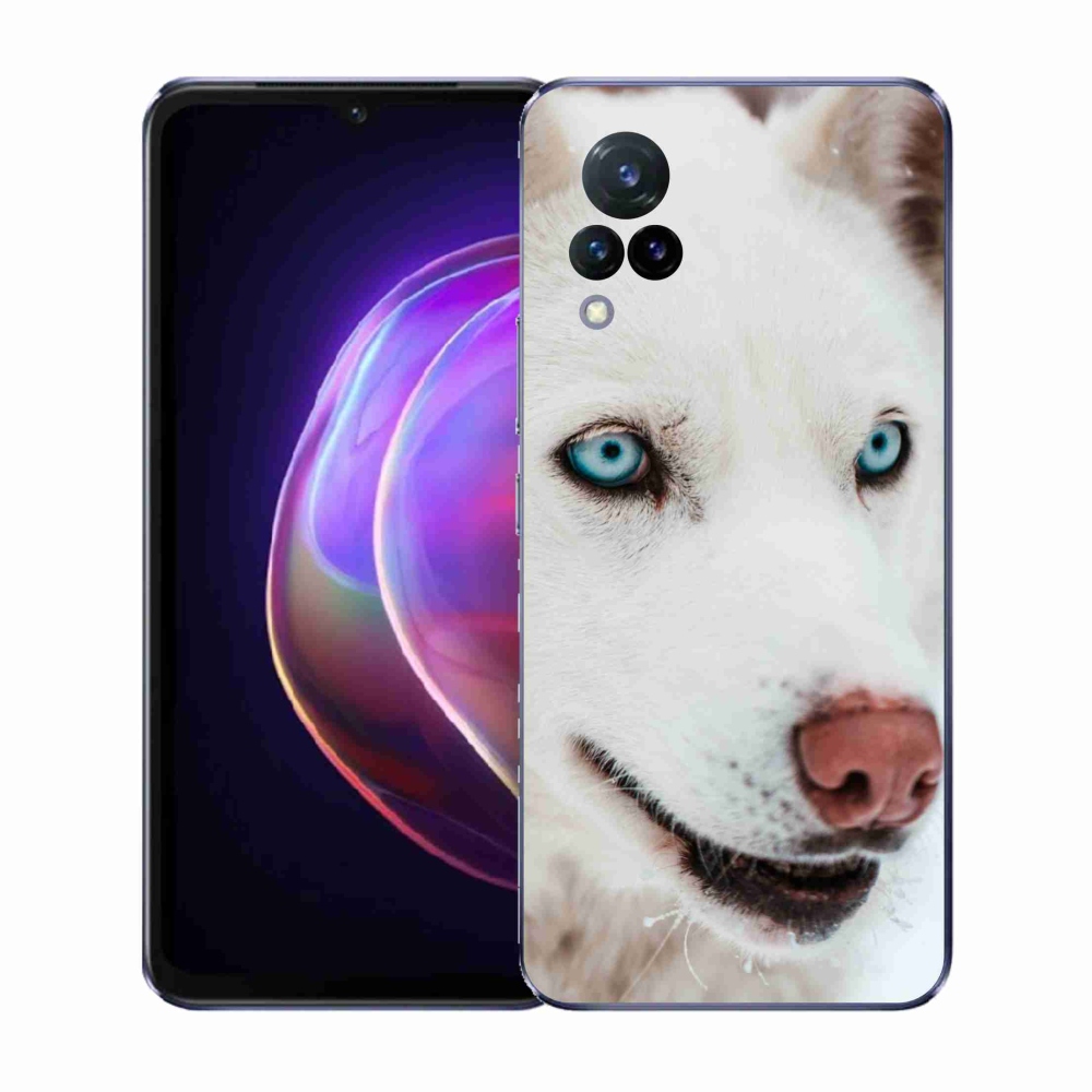 Gelový kryt mmCase na Vivo V21 4G/5G - psí pohled