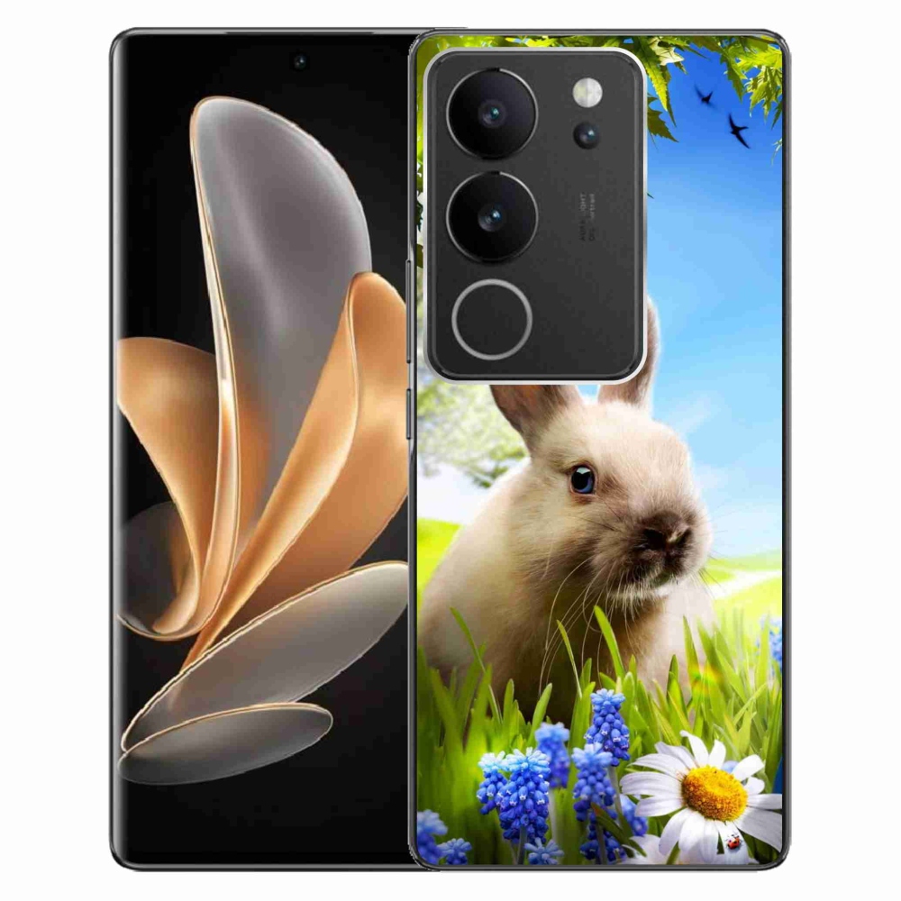 Gelový kryt mmCase na Vivo V29 5G - zajíček