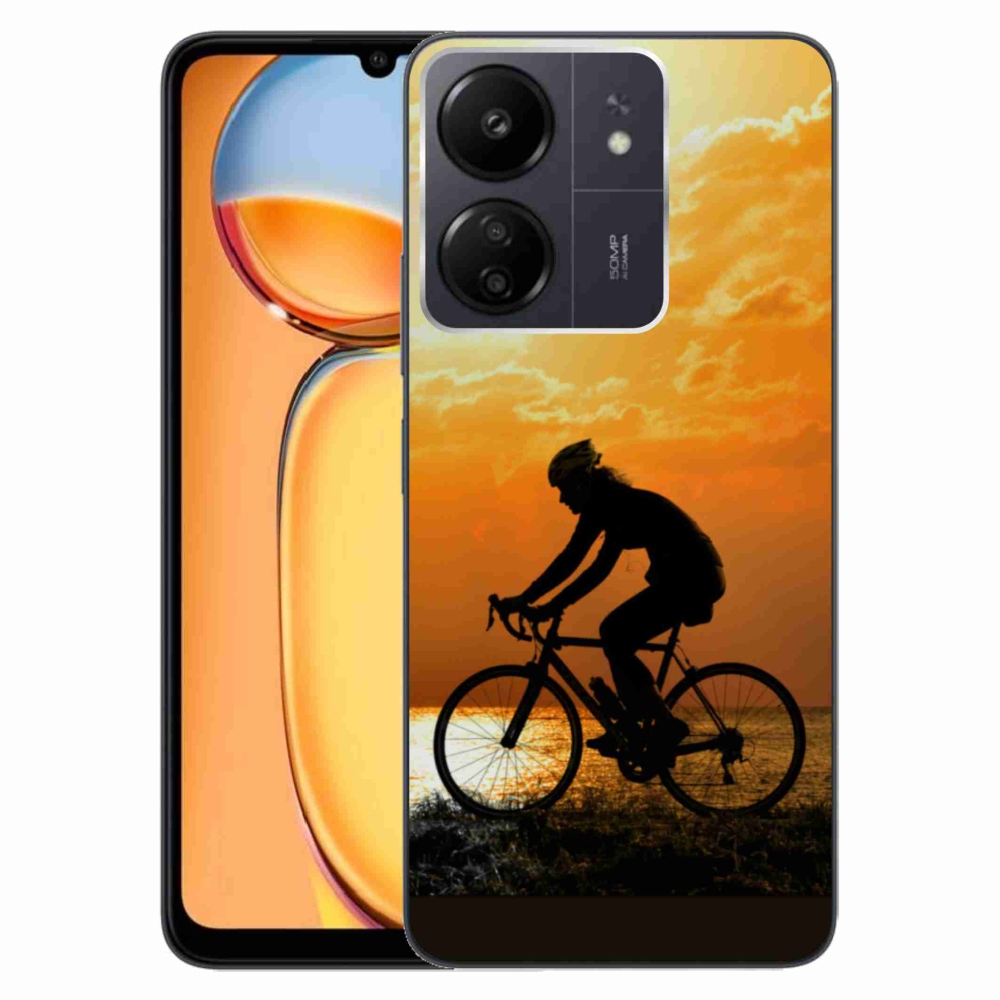 Gelový kryt mmCase na Xiaomi Poco C65/Redmi 13C - cyklovýlet