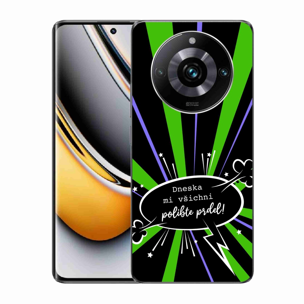 Gelový kryt mmCase na Realme 11 Pro/11 Pro+ - vtipný text 15 černé pozadí