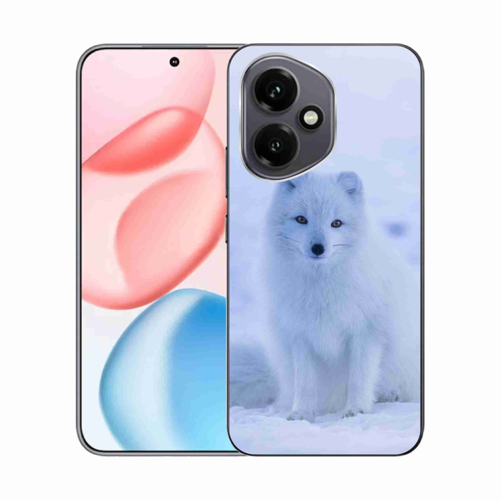 Gelový kryt mmCase na Honor 400 - polární liška