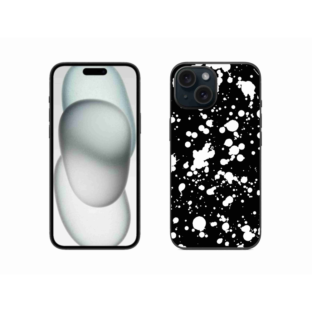 Gelový kryt mmCase na iPhone 15 - abstrakt 32