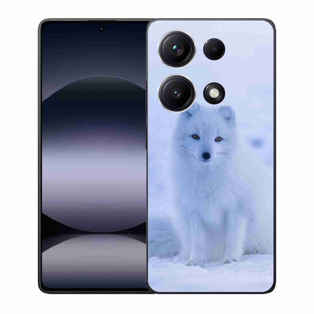 Gelový kryt mmCase na Xiaomi Redmi Note 14S - polární liška