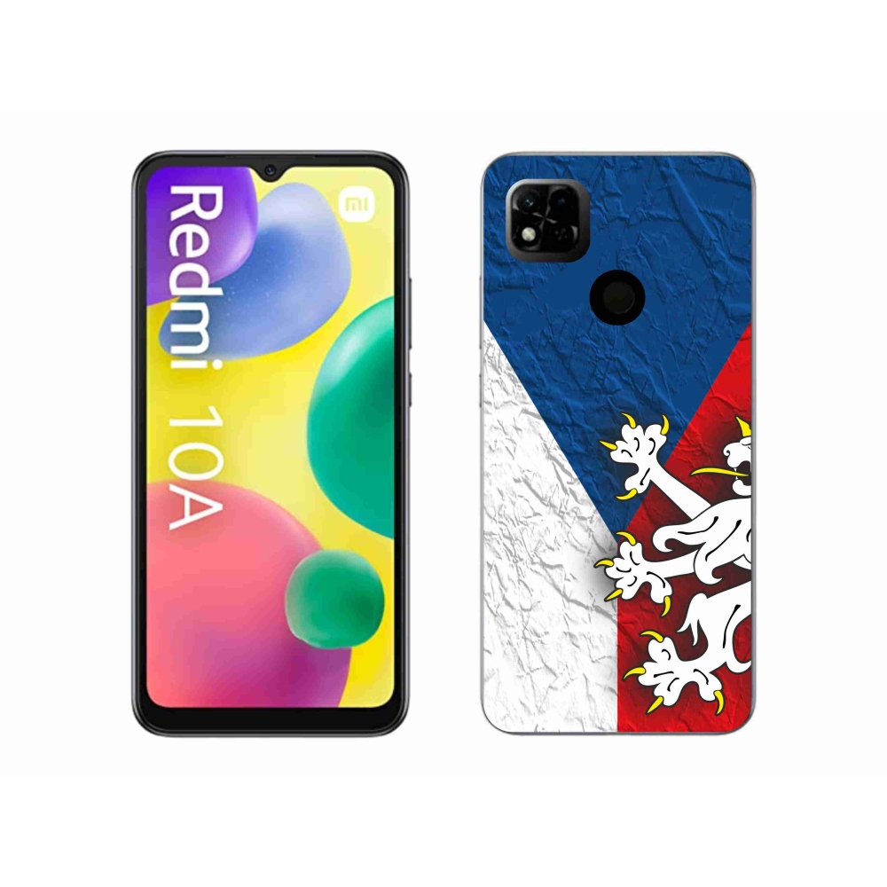 Gelový kryt mmCase na Xiaomi Redmi 10A - česká vlajka 1