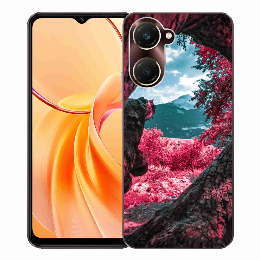 Gelový kryt mmCase na Vivo Y28s 5G - výhled na hory
