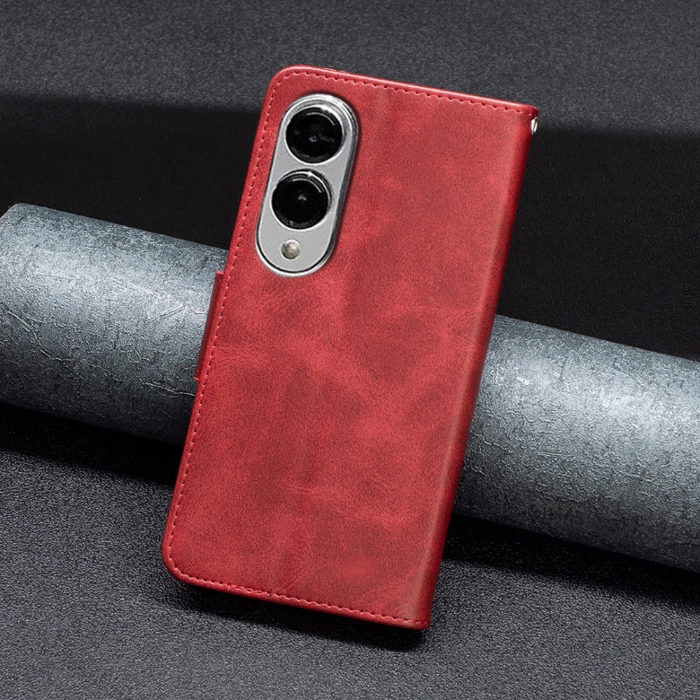 Case knížkové pouzdro na Samsung Galaxy S25 Edge - červené