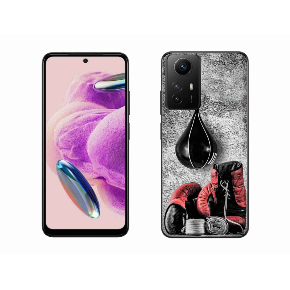 Gelový kryt mmCase na Xiaomi Redmi Note 12S - boxovací pytel a rukavice