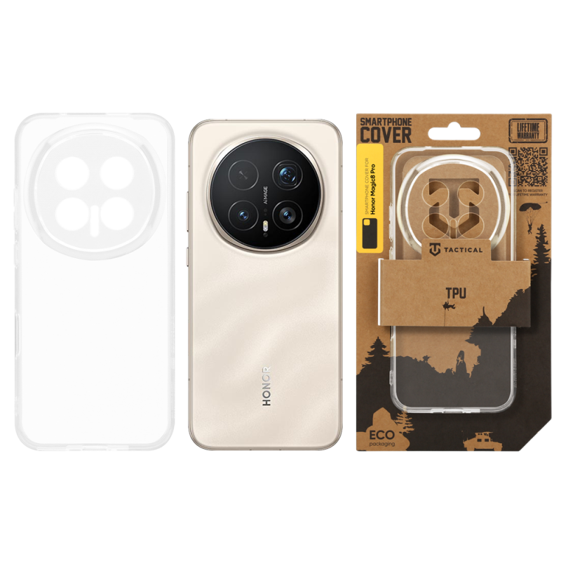 Tactical TPU Kryt pro Honor Magic8 Pro Transparent