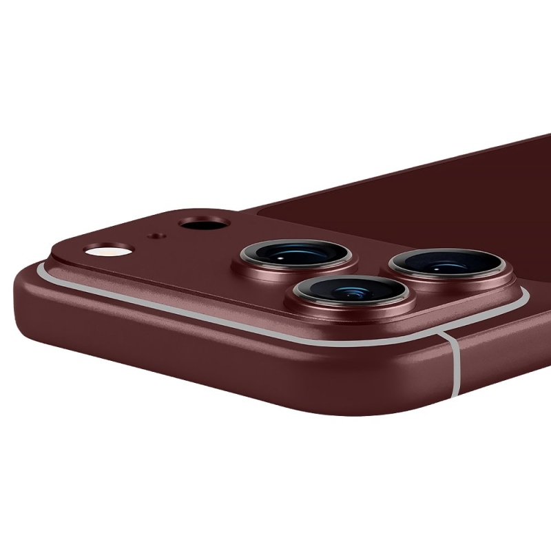 OBAL:ME Camera Island Ochrana Čoček pro Apple iPhone 18 Pro Dark Cherry