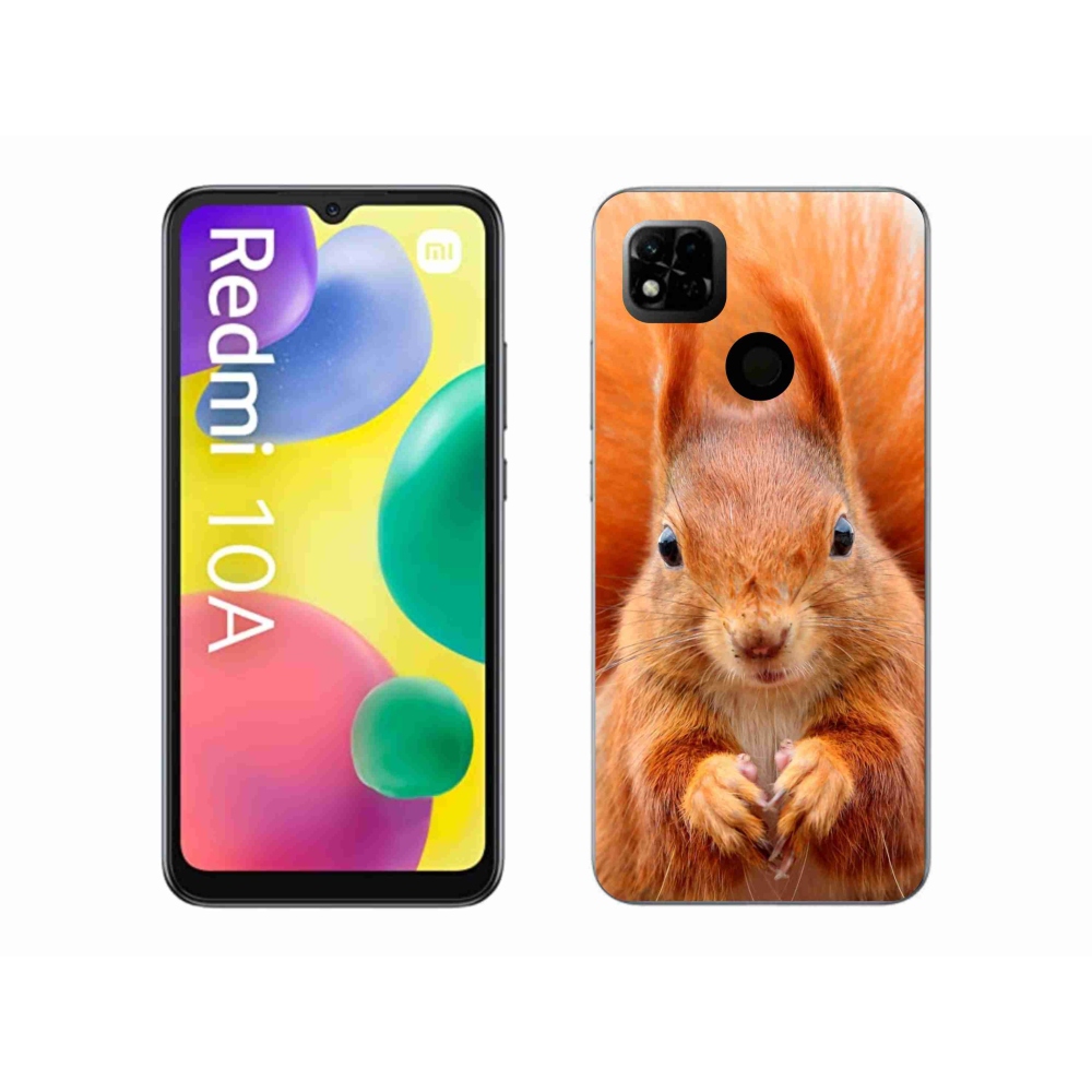 Gelový kryt mmCase na Xiaomi Redmi 10A - veverka