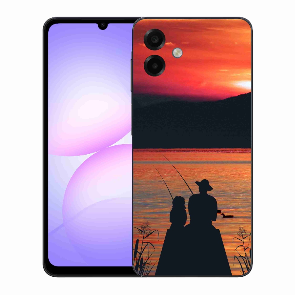 Gelový kryt mmCase na Samsung Galaxy A07 4G - rybaření 3