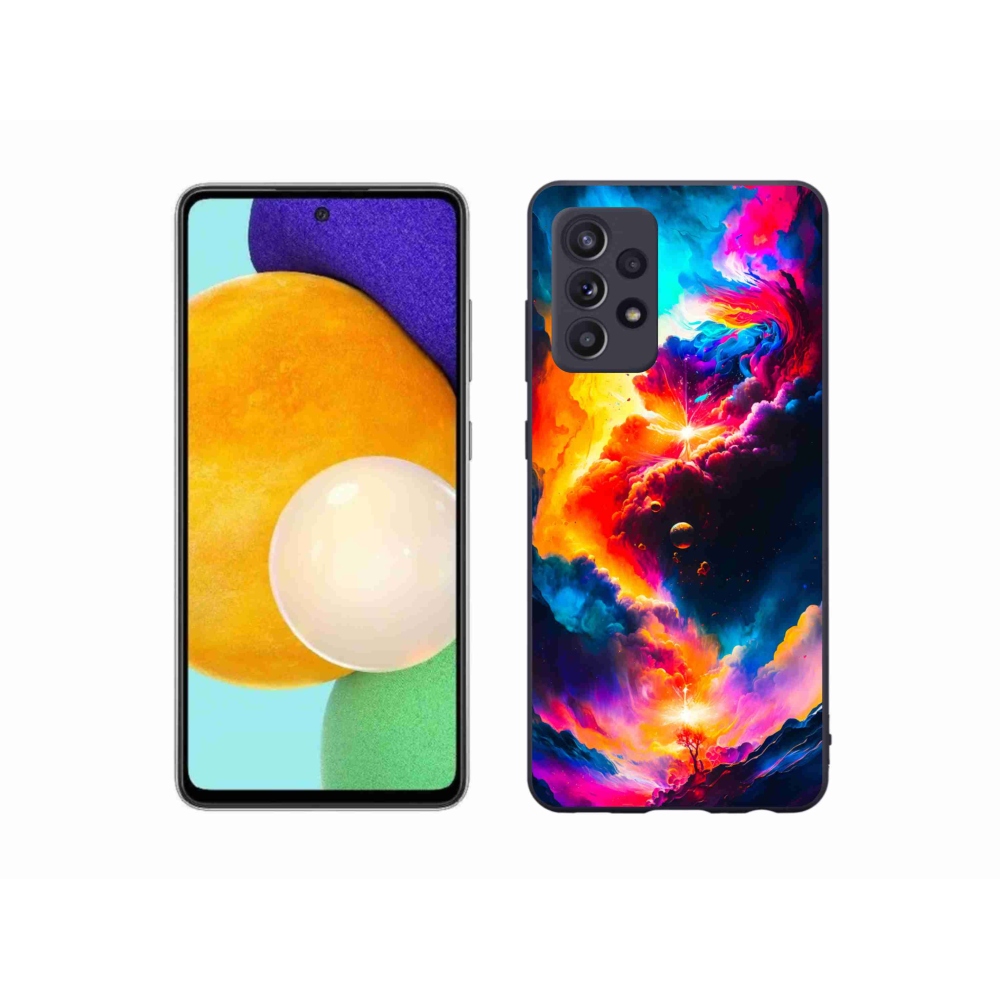 Gelový kryt mmCase na Samsung Galaxy A52/A52 5G - abstraktní motiv