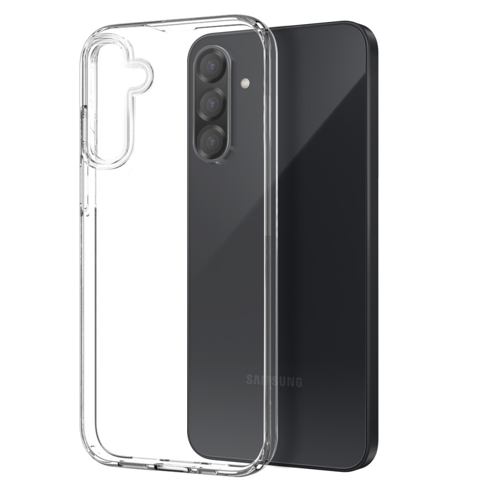 NORTHJO průhledný gelový obal + tvrzené sklo na Samsung Galaxy A56 5G - průhledný