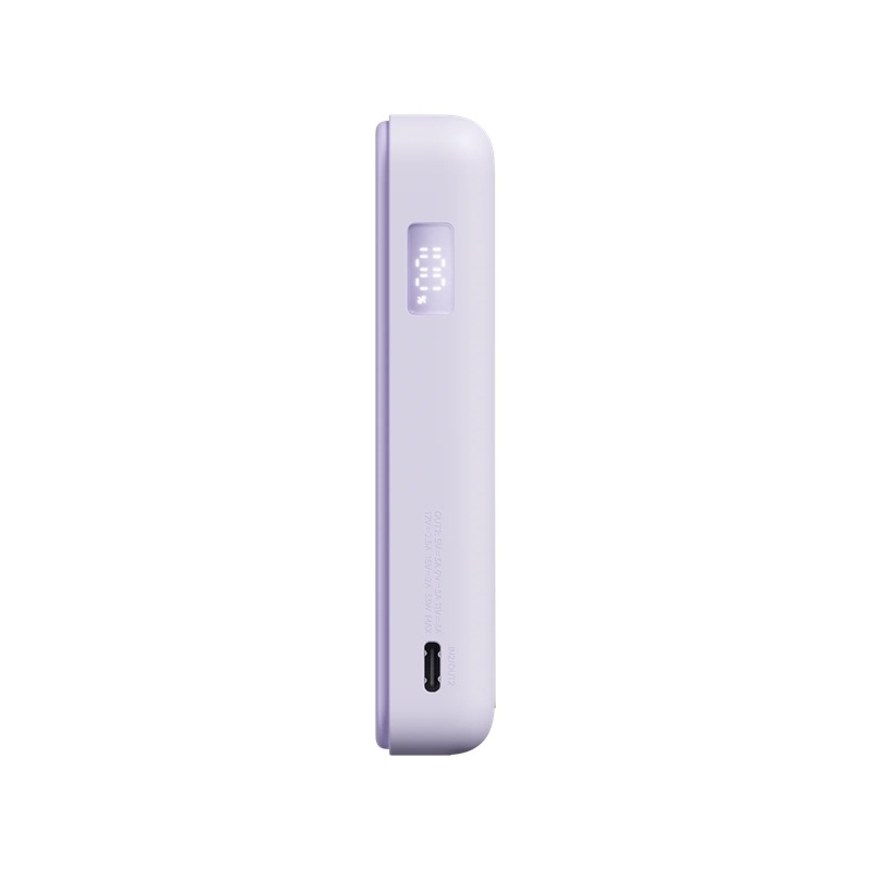 Xiaomi Magnetická Powerbanka 33W 10000mAh s Integrovaným USB-C Kabelem a Stojánkem Purple
