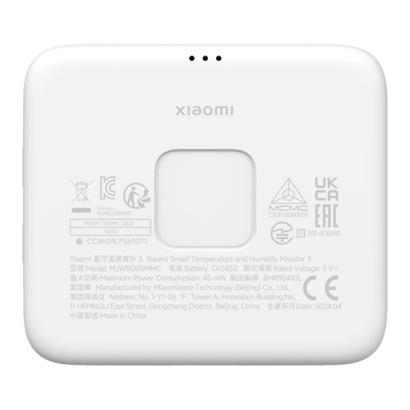 Xiaomi Mi Temperature and Humidity Monitor 3 White
