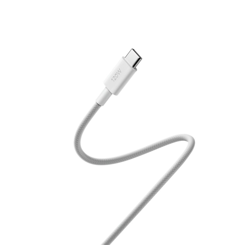 Xiaomi Original USB-C/USB-C Datový Kabel 6A 2m White