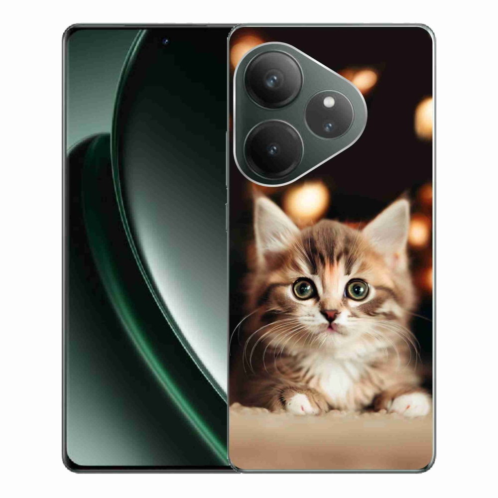 Gelový kryt mmCase na Realme GT 6 5G/GT 6T 5G - roztomilé kotě 2