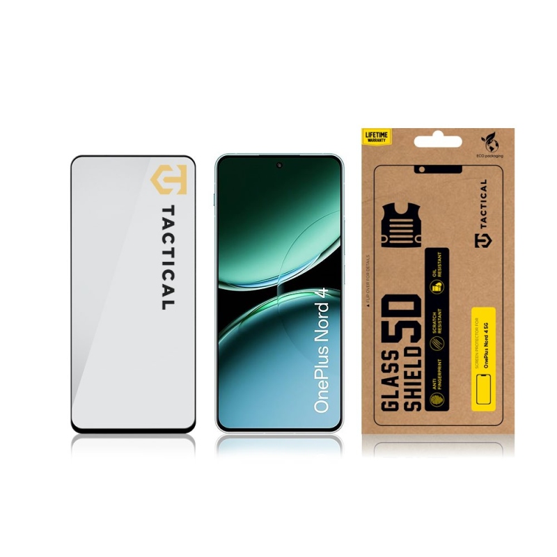 Tactical Glass Shield 5D sklo pro OnePlus Nord 4 5G Black