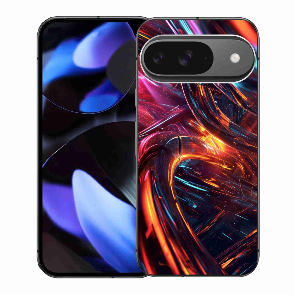 Gelový kryt mmCase na Google Pixel 9/9 Pro - abstraktní motiv 10