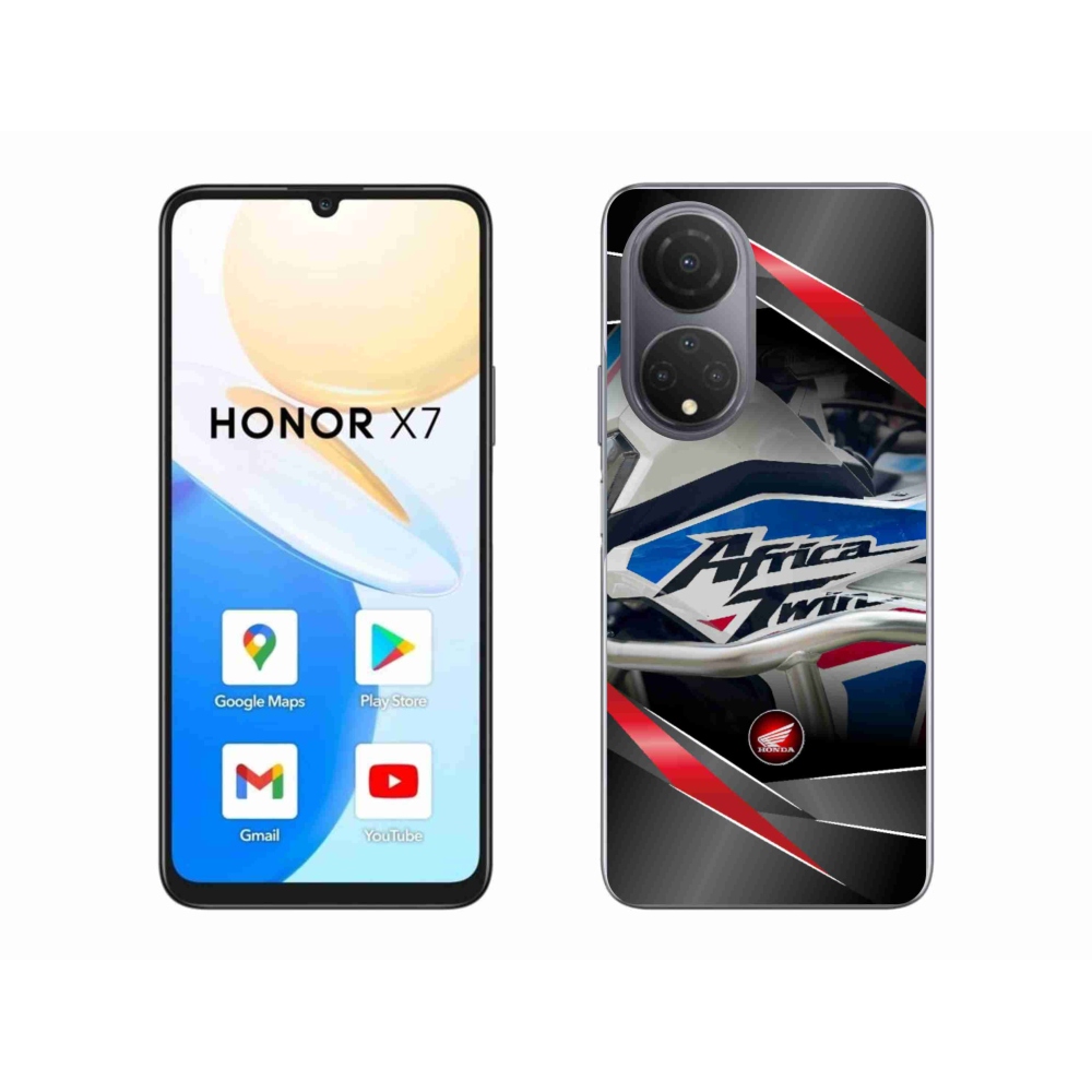 Gelový kryt mmCase na Honor X7 - motorka honda