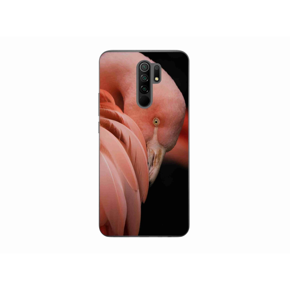Gelový kryt mmCase na Xiaomi Redmi 9 - plameňák 3