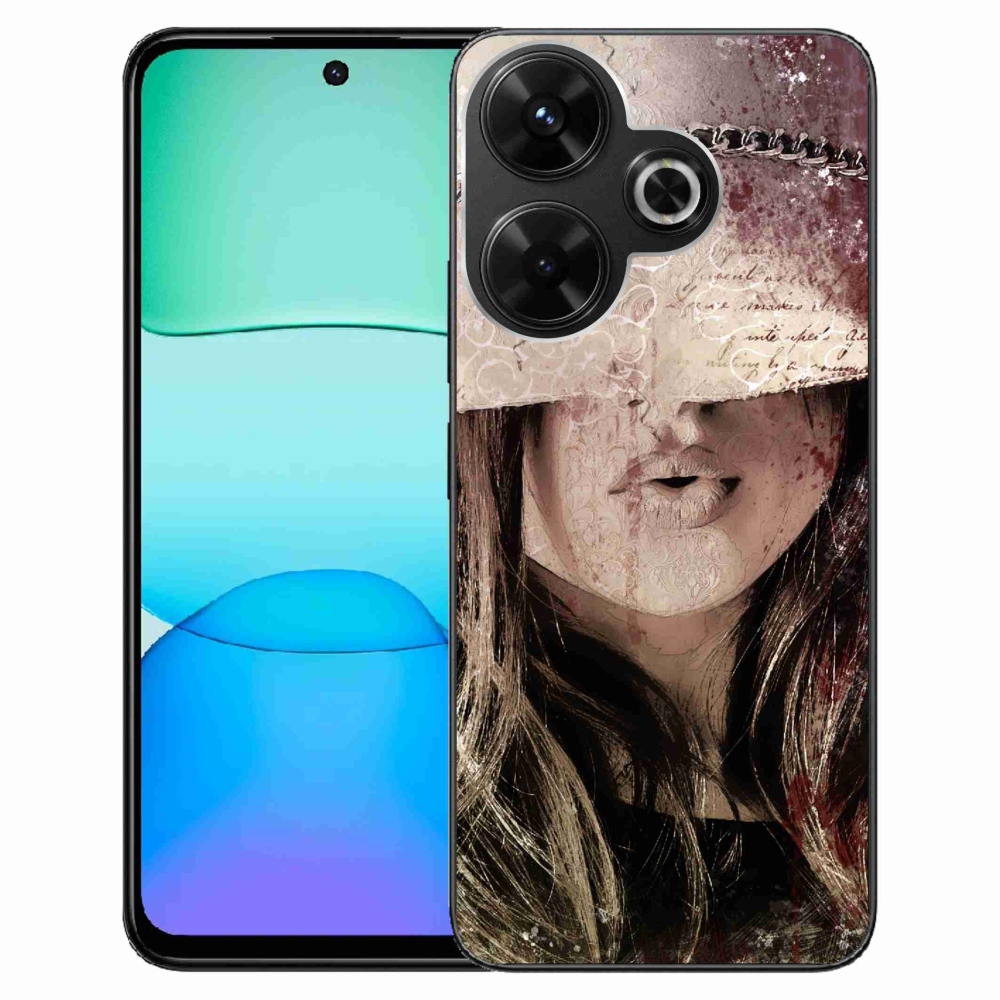 Gelový kryt mmCase na Xiaomi Redmi 13 4G/Poco M6 4G - dívka