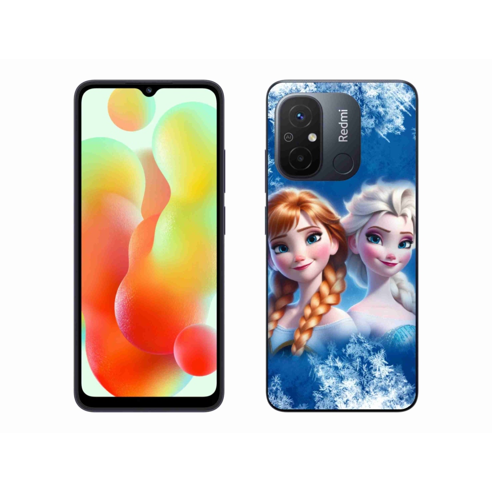 Gelový kryt mmCase na Xiaomi Redmi 12C - ledové království 2