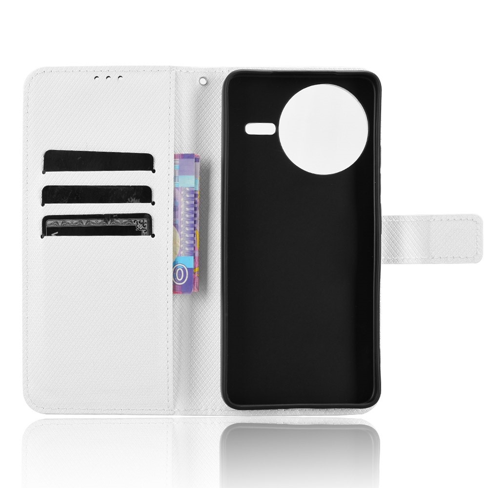 Diamond knížkové pouzdro na Xiaomi Poco F7 Pro 5G/Poco F7 Ultra 5G - bílé