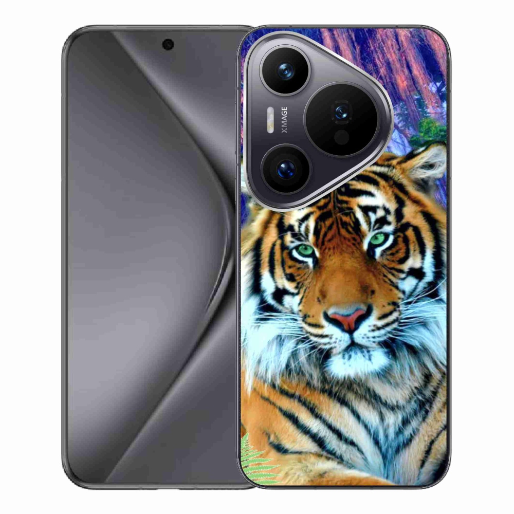 Gelový obal mmCase na Huawei Pura 70 Pro - tygr