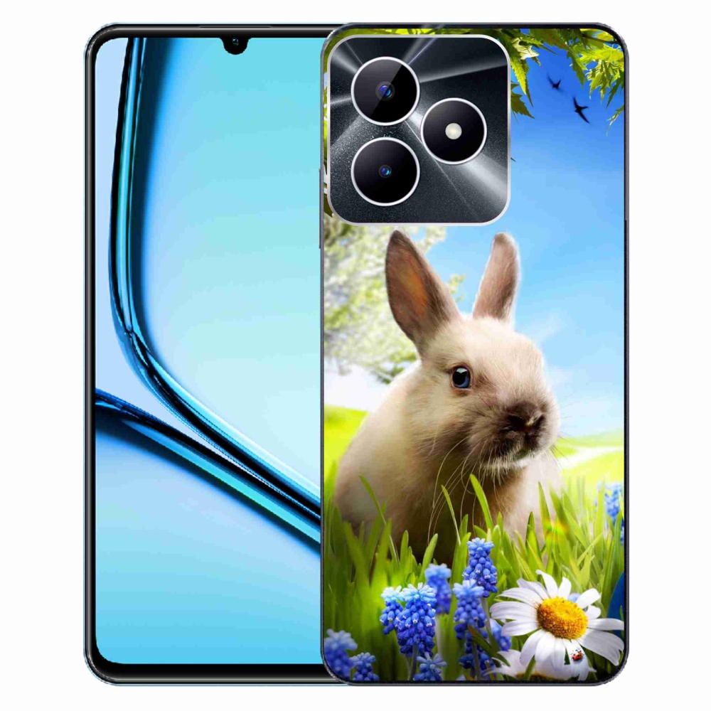Gelový kryt mmCase na Realme Note 50 - zajíček