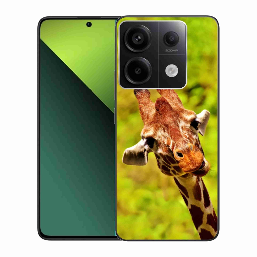 Gelový kryt mmCase na Xiaomi Redmi Note 13 Pro 5G/Poco X6 5G - žirafa