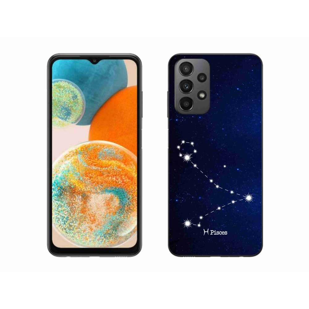 Gelový kryt mmCase na Samsung Galaxy A23 4G/5G - souhvězdí Ryby