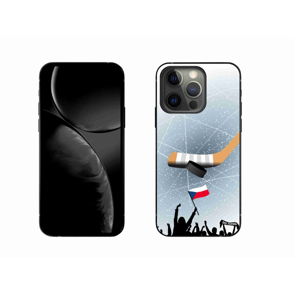 Gelový kryt mmCase na iPhone 13 Pro 6.1 - fanoušci hokeje