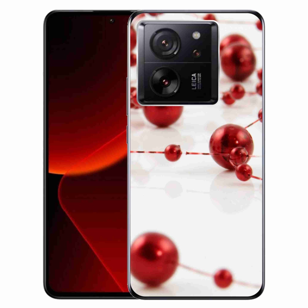 Gelový kryt mmCase na Xiaomi 13T/13T Pro - vánoční řetěz