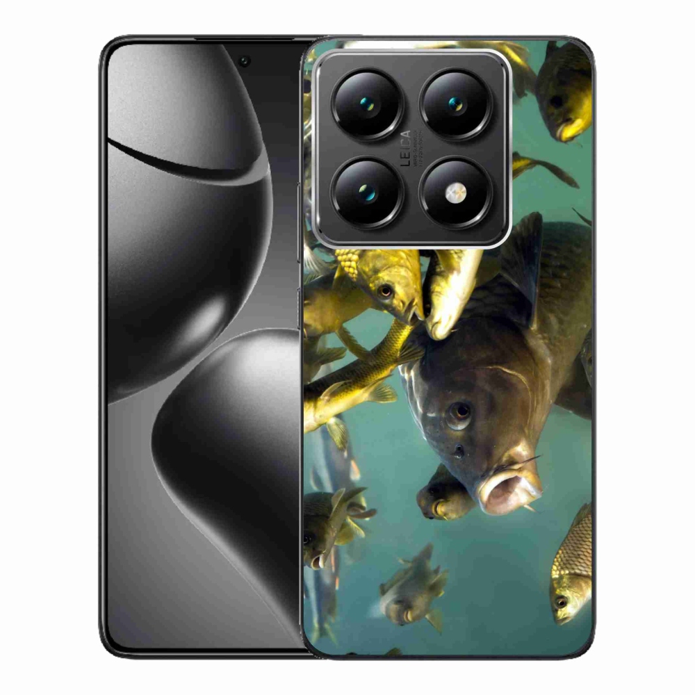 Gelový kryt mmCase na Xiaomi 14T Pro - hejno ryb