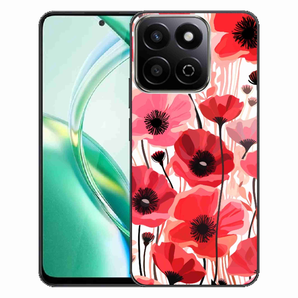 Gelový kryt mmCase na Honor 200 Smart 5G - vlčí mák 1