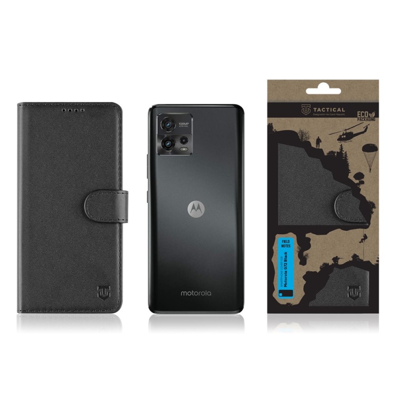 Tactical Field Notes pro Motorola G72 Black