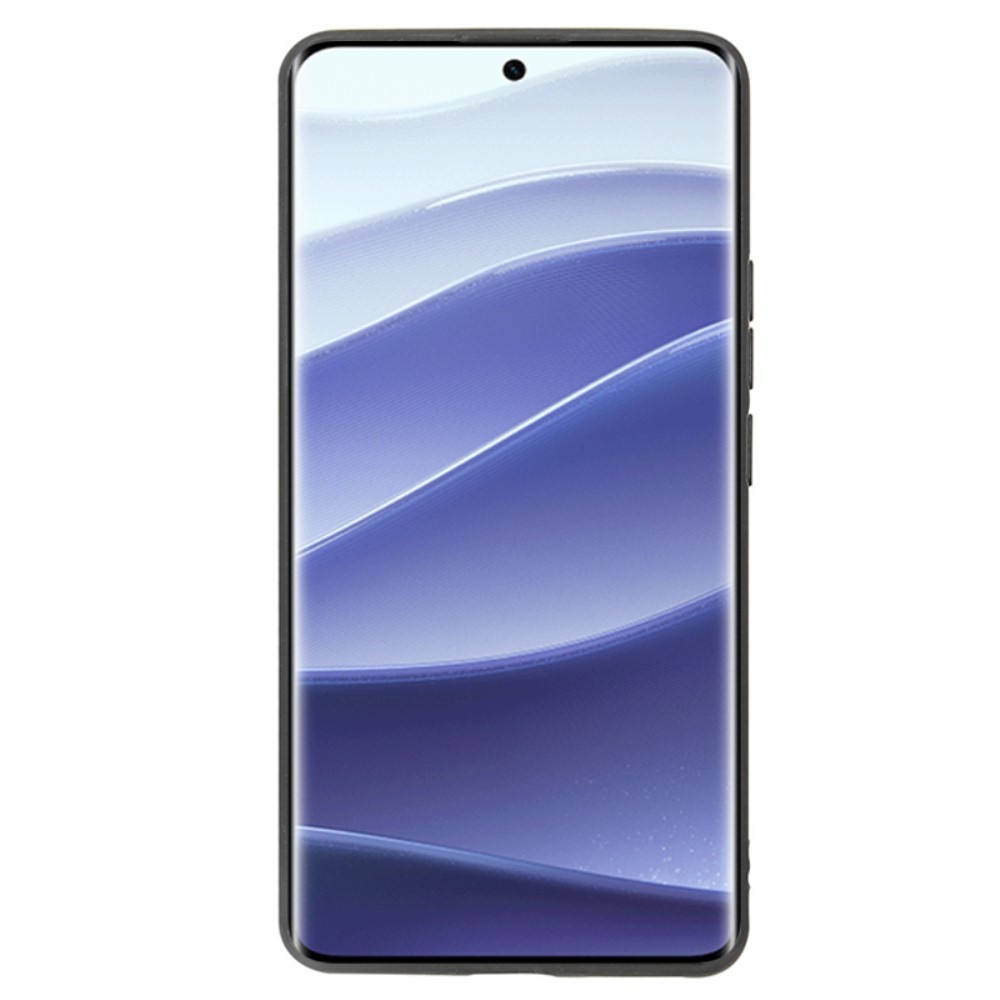 Matný gelový obal na Xiaomi Redmi Note 14 Pro 5G/Poco X7 5G - černý