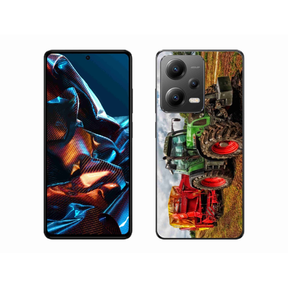 Gelový kryt mmCase na mobil Xiaomi Redmi Note 12 Pro 5G - traktor 4