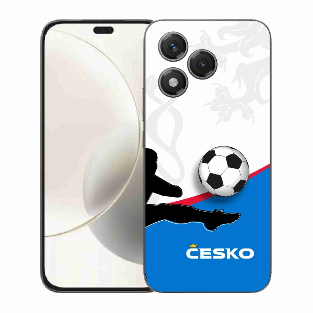 Gelový kryt mmCase na Honor 400 Lite - fotbal Česko 3