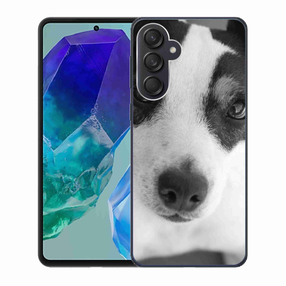 Gelový kryt mmCase na Samsung Galaxy M55 5G - pes
