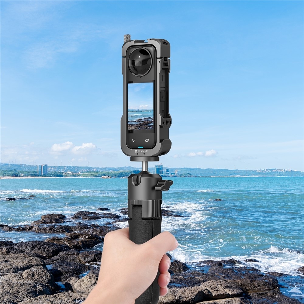 PULUZ ochranná klec s krytkou objektivu pro Insta360 X4