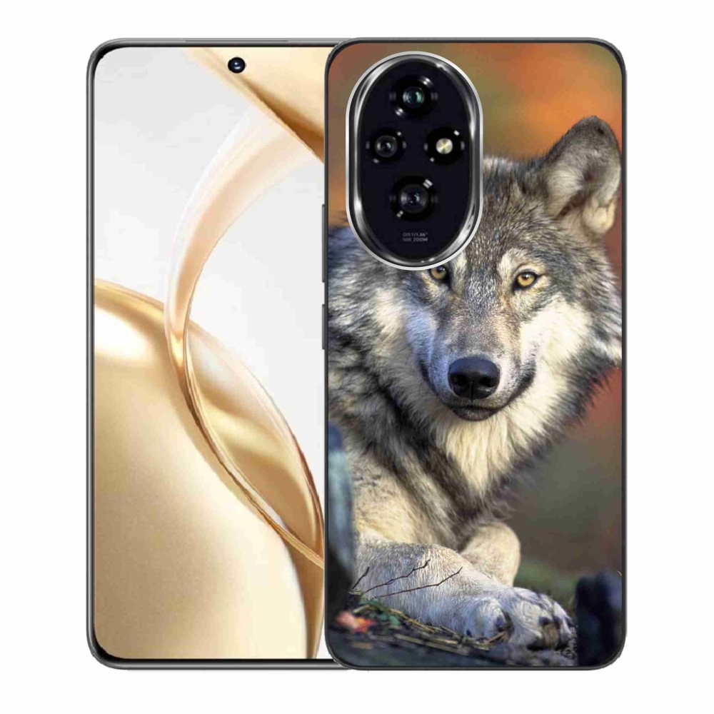 Gelový obal mmCase na Honor 200 5G - vlk