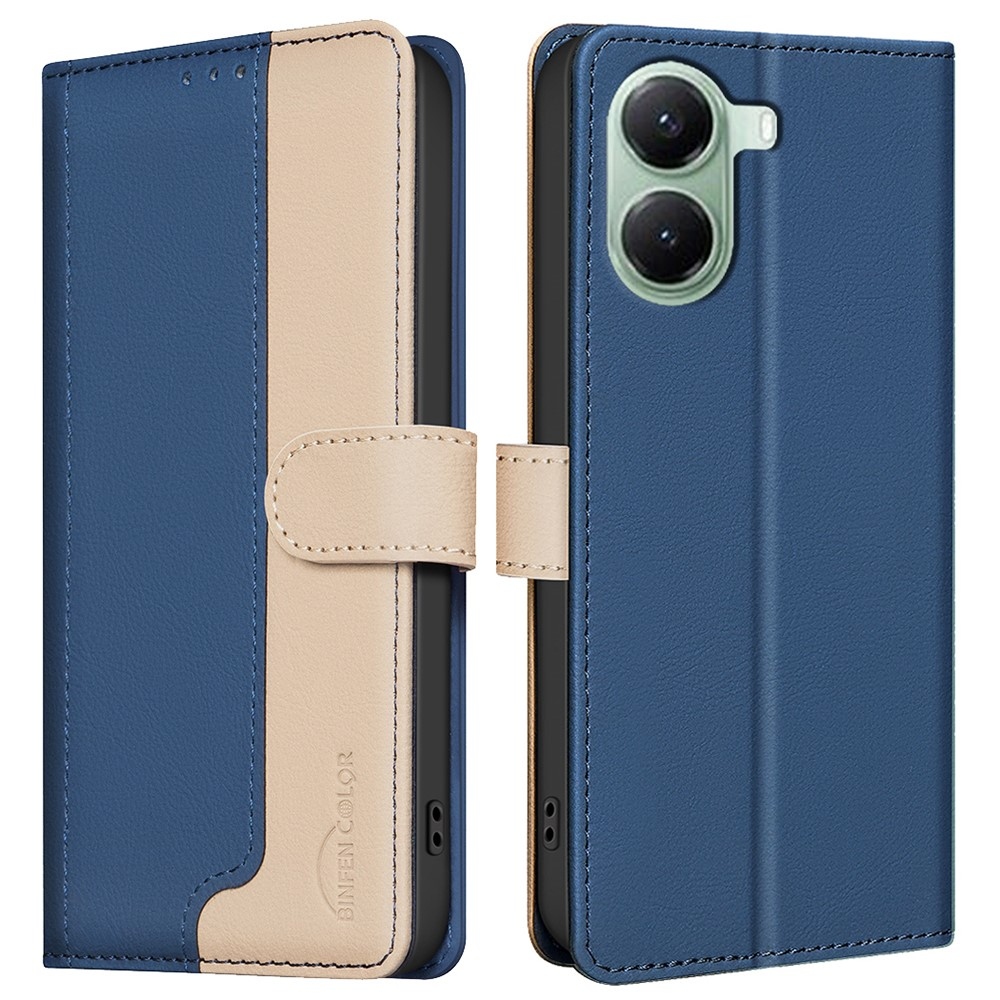 BNF DUO knížkové pouzdro na Xiaomi Poco X7 Pro 5G - modré