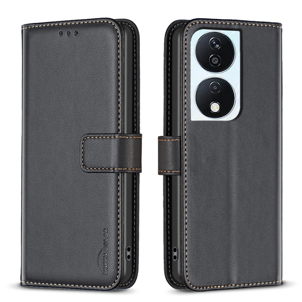 BNF knížkové pouzdro na Honor X7b/Honor 90 Smart - černé
