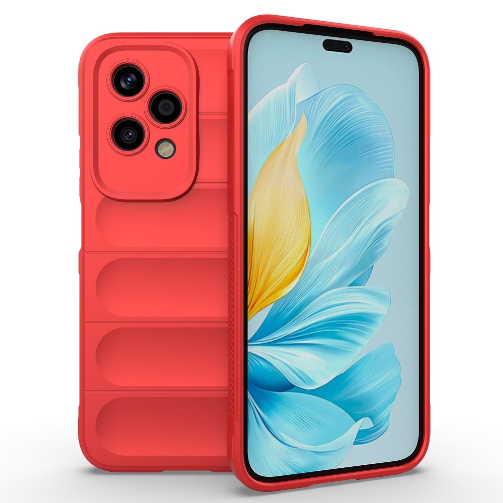 Rugg odolný gelový kryt na Honor 200 Lite 5G - červený