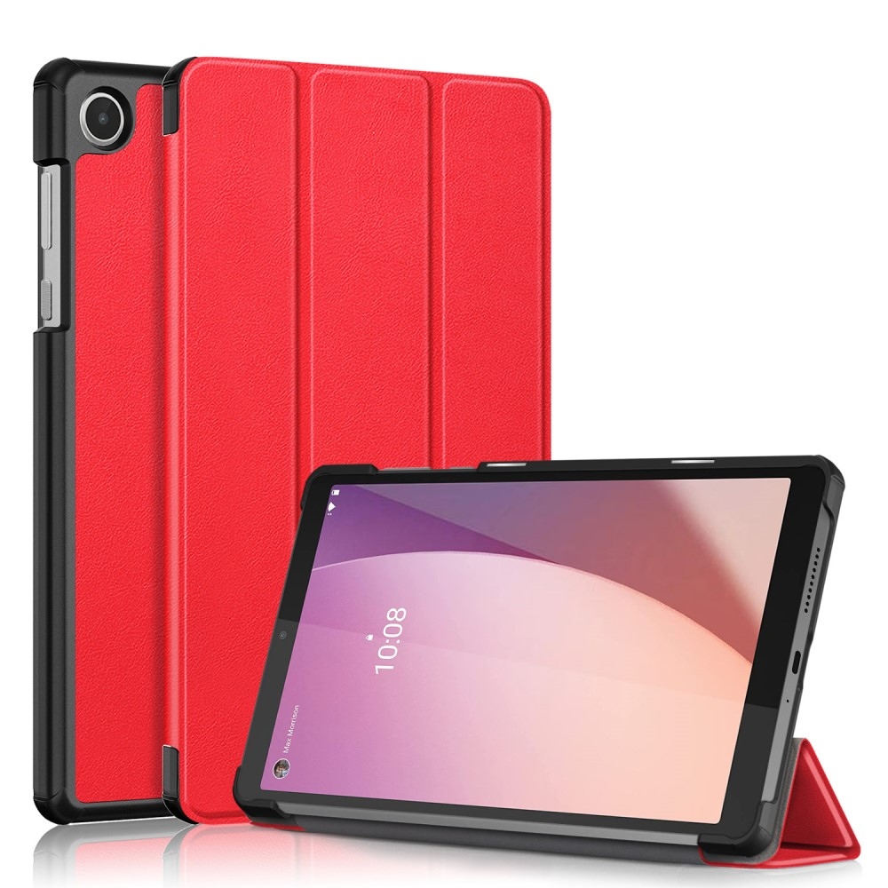 Stand zavírací pouzdro na Lenovo Tab M8 4. Gen (2024) - červené